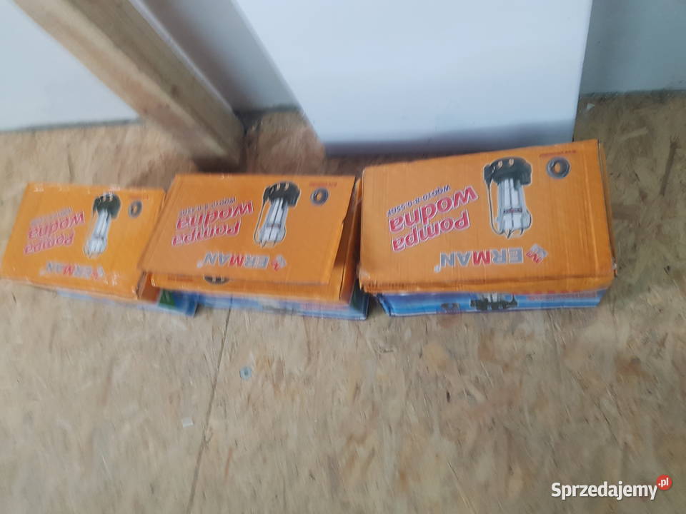 Pompa WYDAJNA DO BRUDNEJ WODY SZAMBA pływak