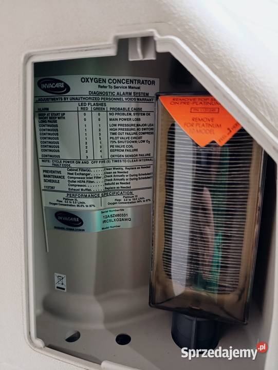 Koncentrator tlenu Invocare Platinium pomorskie Kulice