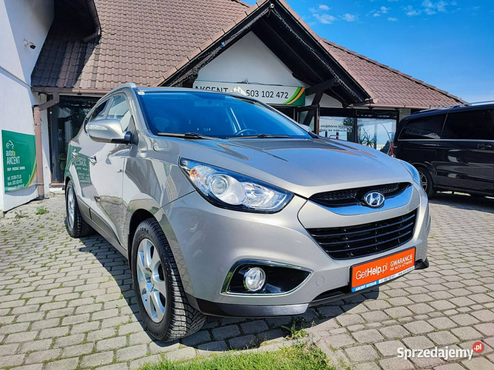 Hyundai ix35 20 CRDI Style AWD 4x4 pełny serwis Zarejestrowany w Polsce śląskie Ustroń sprzedam