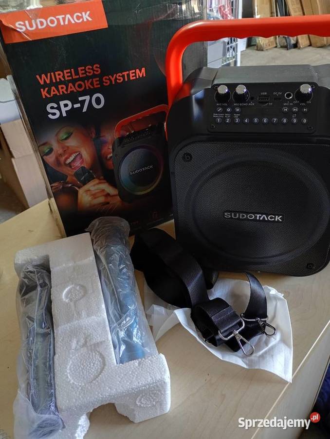 Głośnik przenośny Karaoke Sudotack SP70 Przysucha sprzedam