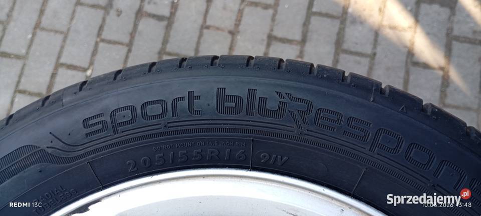 4 alufelgi Ford Komplet 4 opon letnich Dunlop aluminiowe