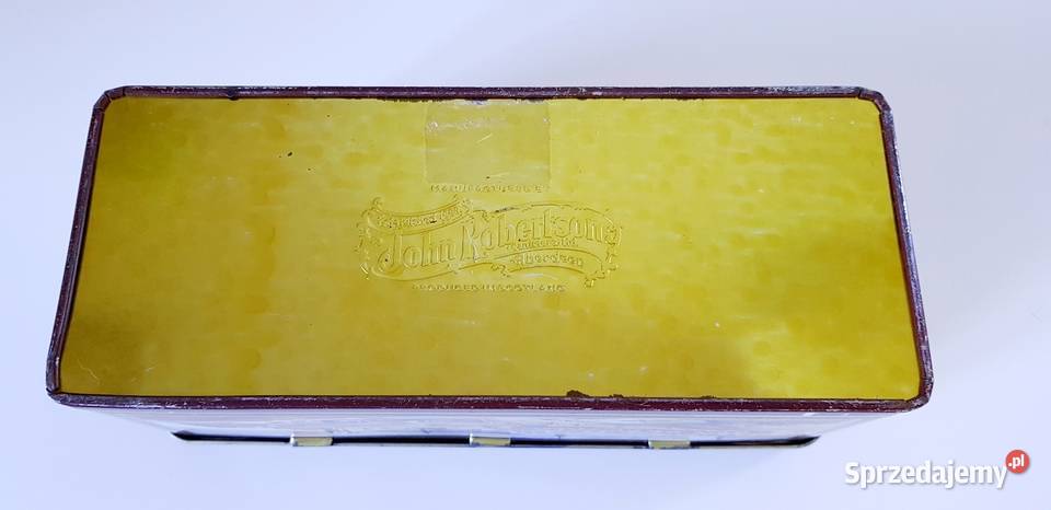 Stara puszka pudełko whisky Ruda Śląska