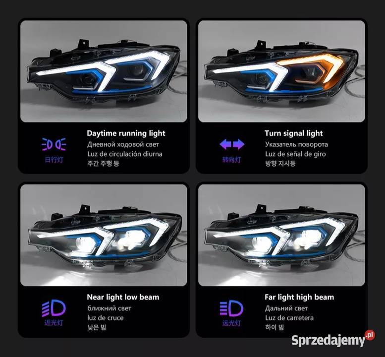 NOWE lampy przednie lampa przód BMW F30 F31 F80 Bełchatów