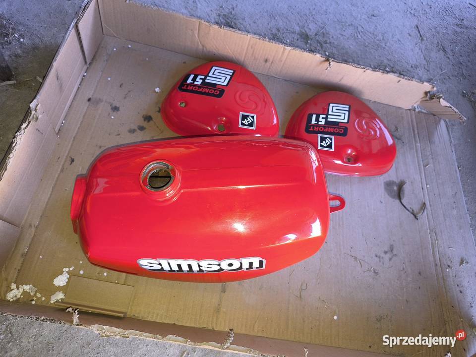 simson s51 zbiornik paiwa boki Skórzec