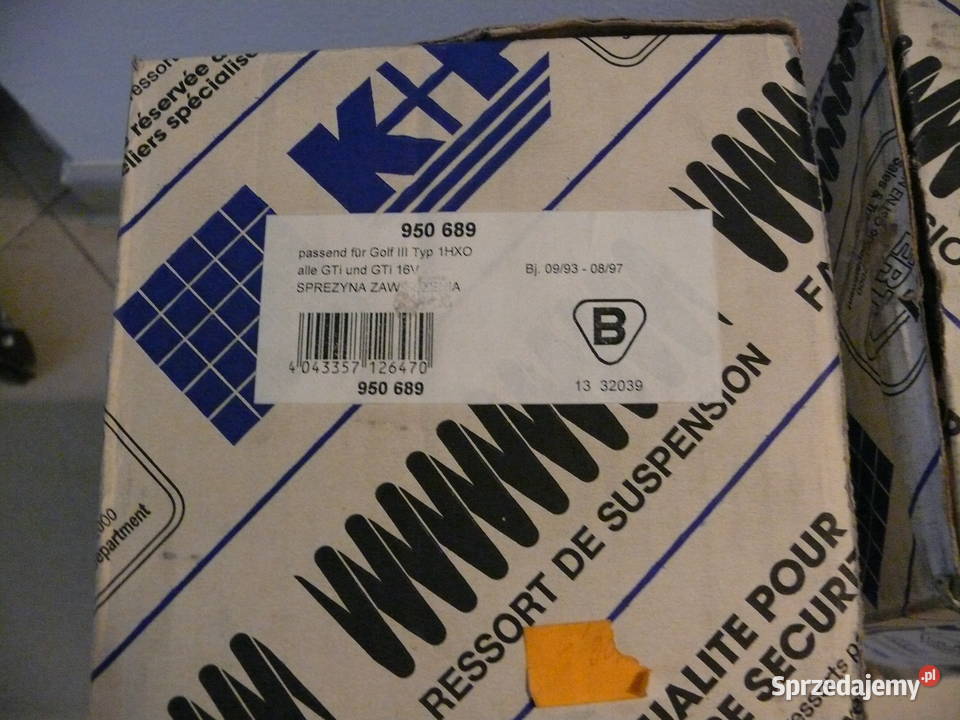 Sprezyna przod VW Golf 3 Toledo Golf III Vento osobowe małopolskie Stary Sącz
