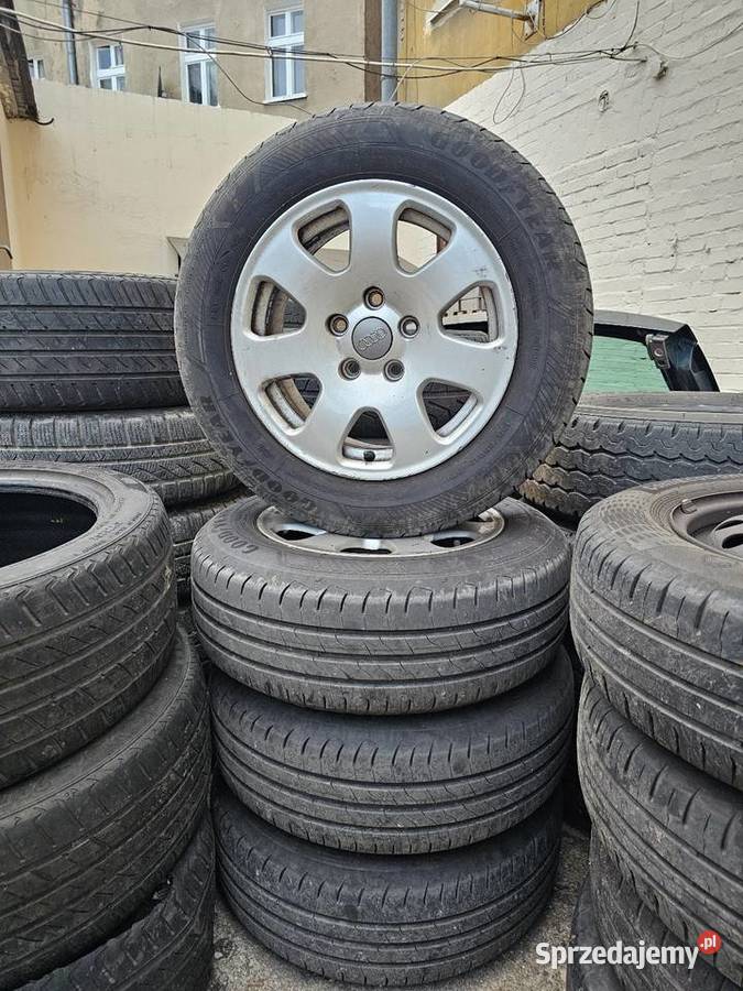 Felgi Aluminiowe z oponami Goodyear 19565 r15 dolnośląskie Świdnica