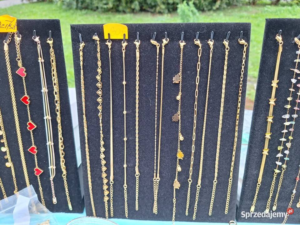 Bransoletki stal 316 L tzw chirurgiczna Zegarki i Biżuteria Katowice