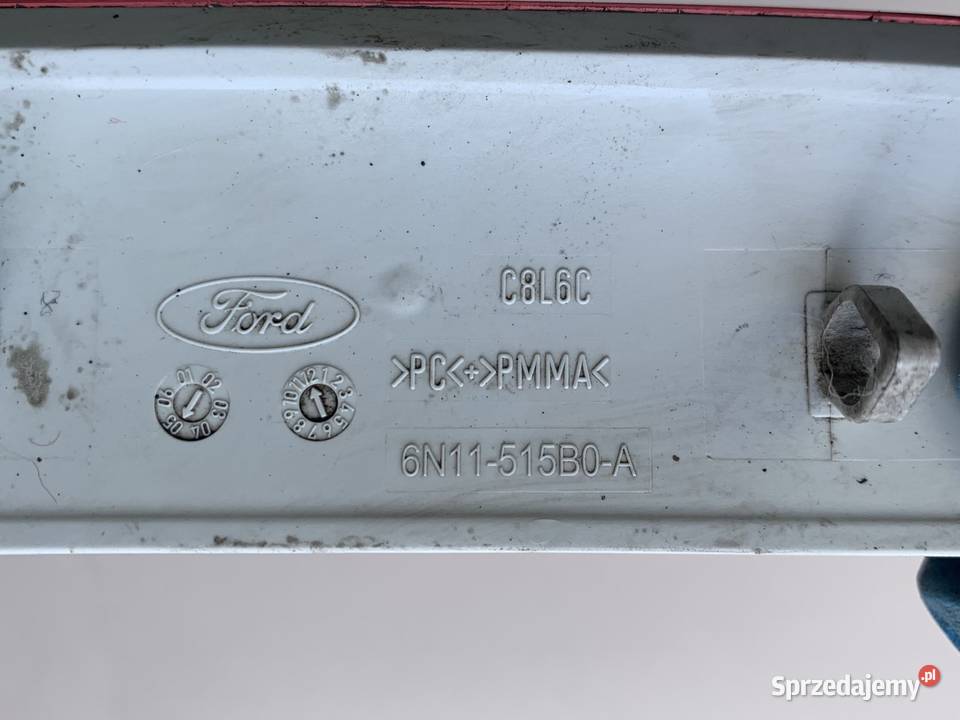6N11515 Odblask zderzaka tył tylnego Ford fiesta zachodniopomorskie Szczecin