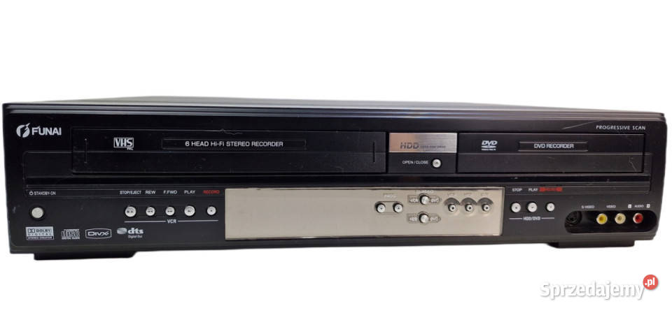 Video i DVD kombo Funai WD6D D4413DB Międzychód