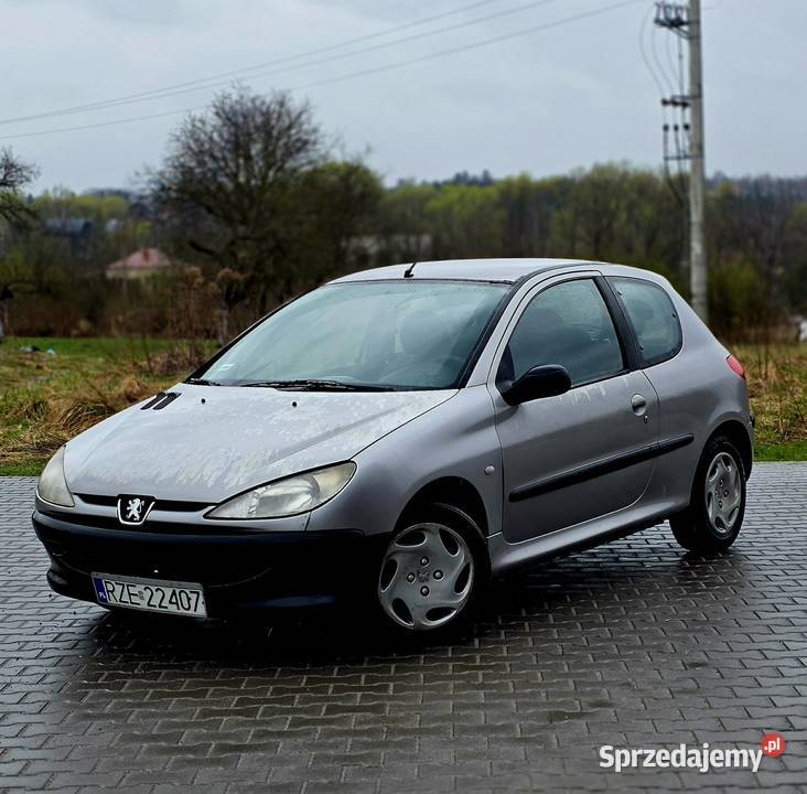 Peugeot 206 11 wspomaganie el szyby Rok produkcji 2001 Łańcut