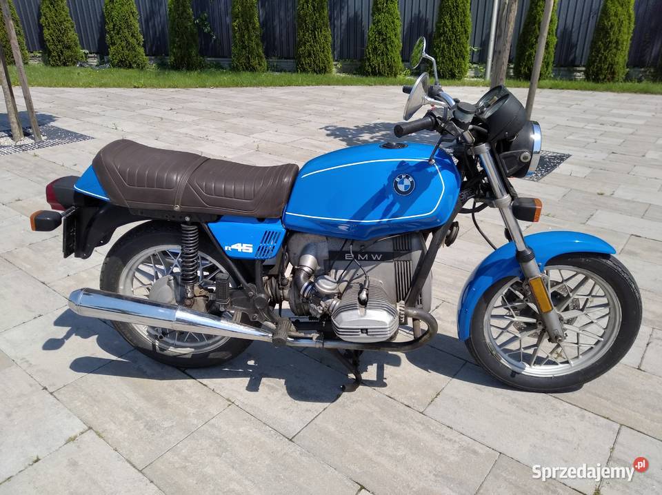 Motocykl BMW R45 nieuszkodzony Kłomnice sprzedam