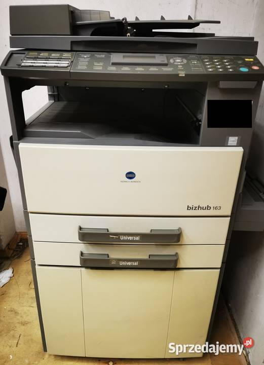Bizhub 163 Kserokopiarka cyfrowa A3 na części wielkopolskie Suchy Las