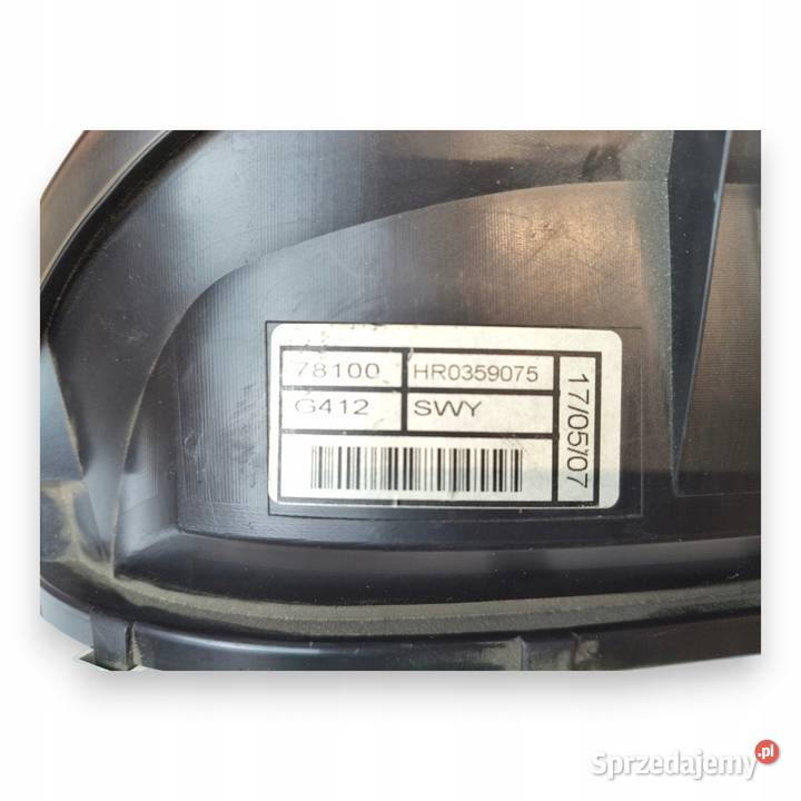 LICZNIK ZEGARY HR0359075 Honda CRV III 22 ICTDI Chełm