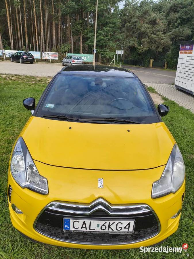 CITROEN DS 3 2011 benzyna AUTOMAT 16 VTI SoChic Odolion