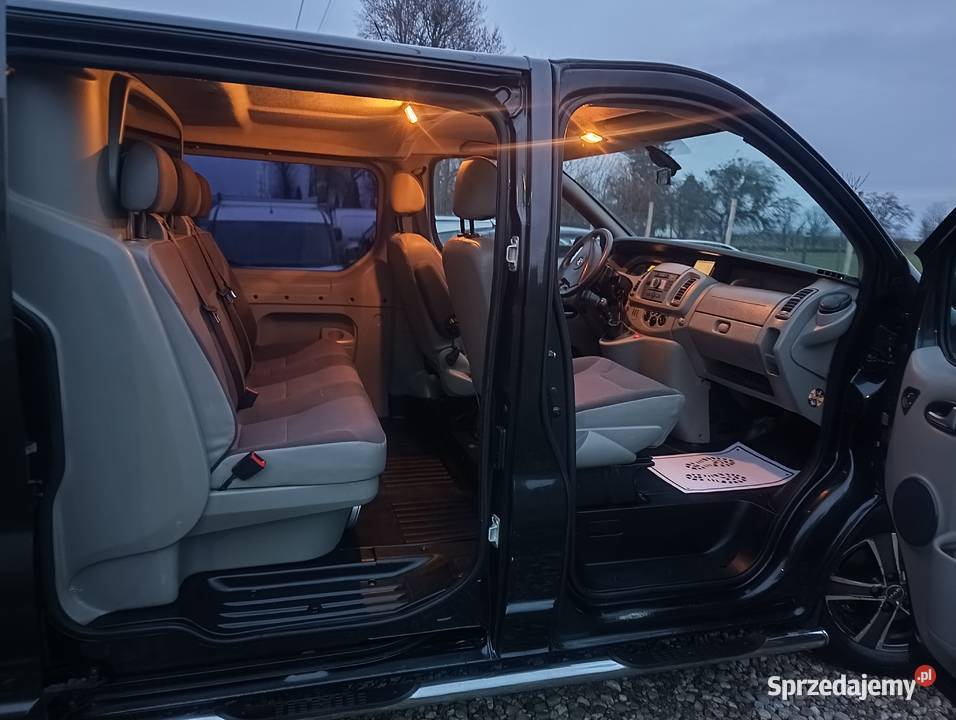 Vivaro Long 25CDTI brygadówka 6osobowy