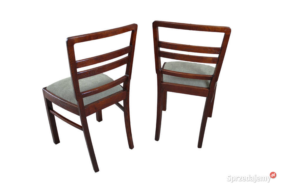 Para krzeseł dębowych renowacji krzesła 2 nowe kujawsko-pomorskie Bydgoszcz