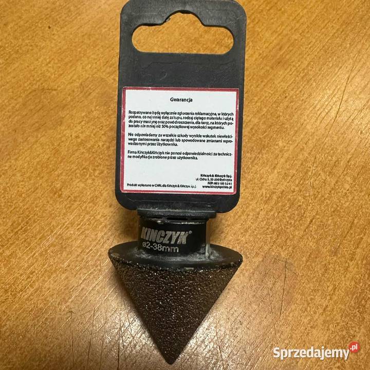 Frez diamentowy stożkowy M14 238mm KINCZYK Elbląg