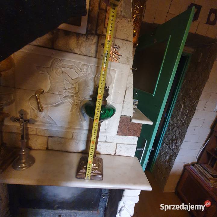 Sprawnastara lampa naftowa z zielonym dolnośląskie Wrocław