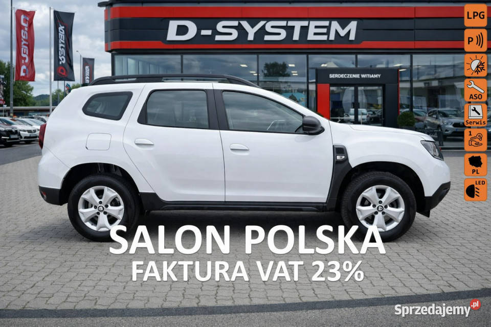 Dacia Duster 2020r SALON POLSKA 1Właściciel LPG manualna Duster Białystok sprzedam