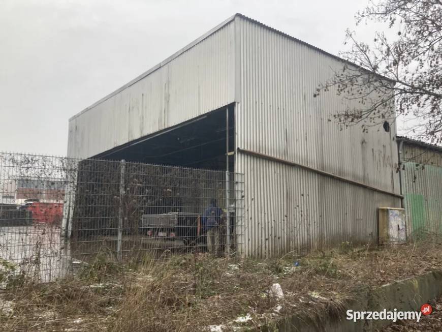 Garaz 112m2 Hala Wiata Dach Konstrukcja Blacha opolskie Bzinica Nowa