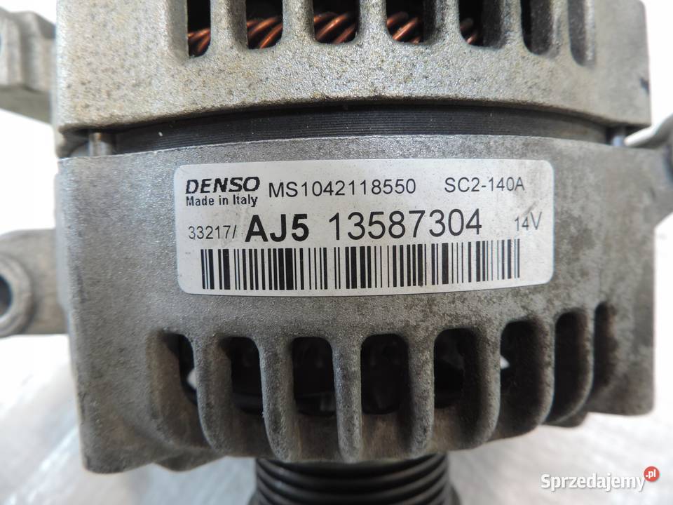 ALTERNATOR OPEL ASTRA K V 16 CDTI 13587304 Układ elektryczny, zapłon kujawsko-pomorskie sprzedam