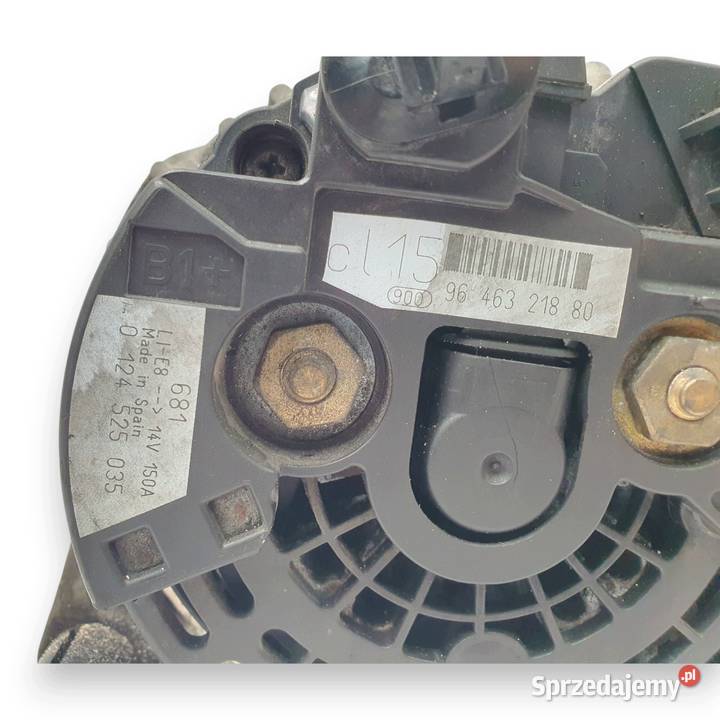 ALTERNATOR Peugeot Partner Berlingo 16 HDi Bosch osobowe Układ elektryczny silnika Chełm sprzedam