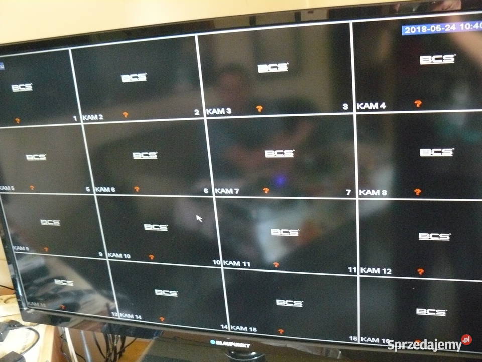Monitoring kamerki kopułkowe sprawne Kamery sprzedam
