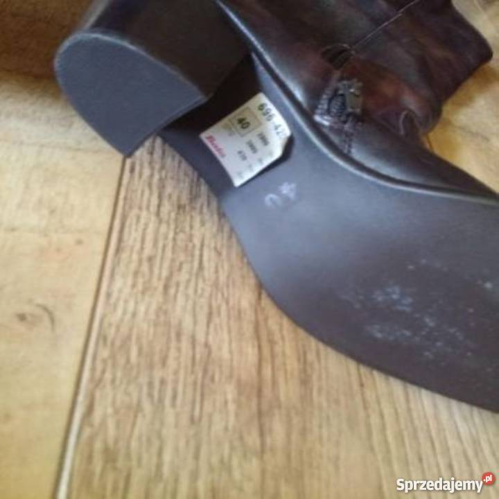 wysokie kozaki Bata rozmiar 40 Warszawa sprzedam