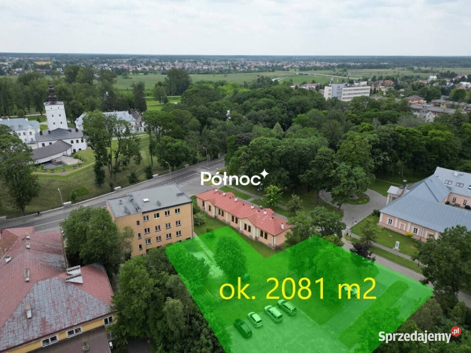 Działka inwestycyjna centrum 2081 m Biała Podlaska