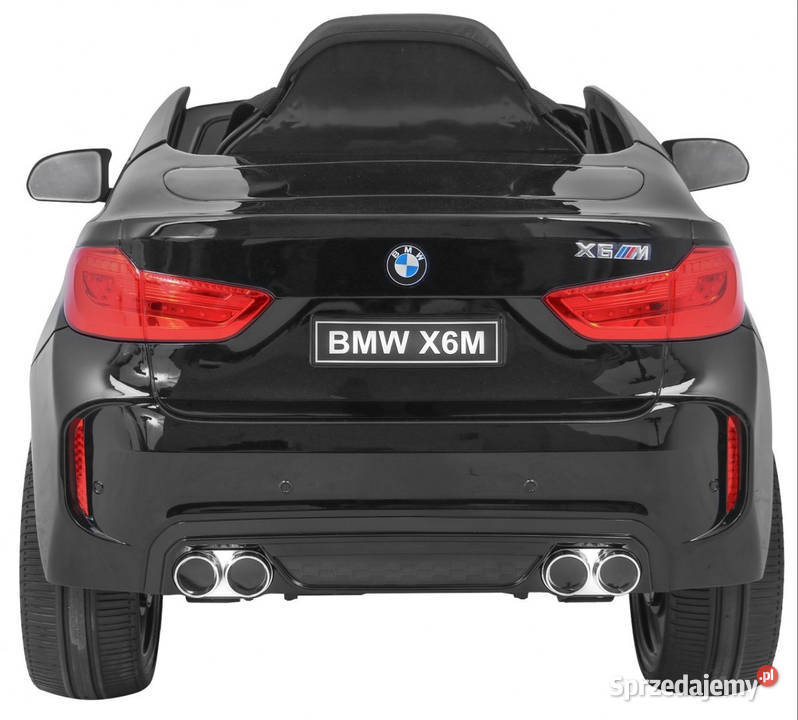 Auto na akumulator BMW X6M czarne EVA 2x45W Warszawa sprzedam