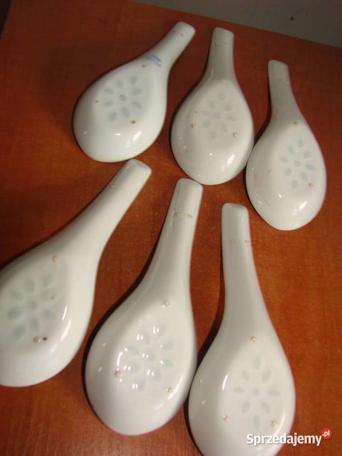 łyżeczki chińskie ryżowa porcelana Pruszcz Gdański