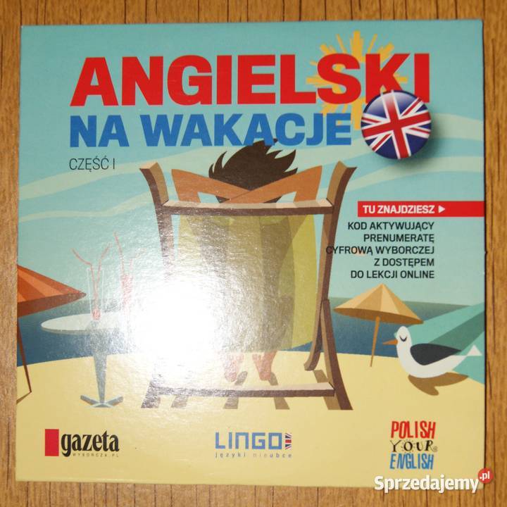 Angielski na wakacje 2 CD Parczew sprzedam