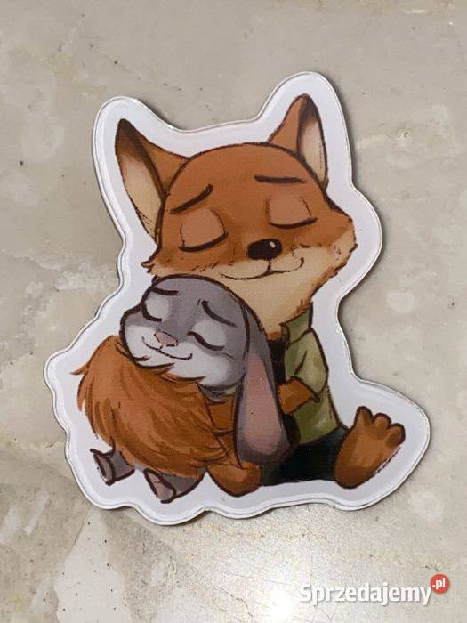 Broszka Zwierzogród Zootopia Nick Bajer i Judy Kraków sprzedam
