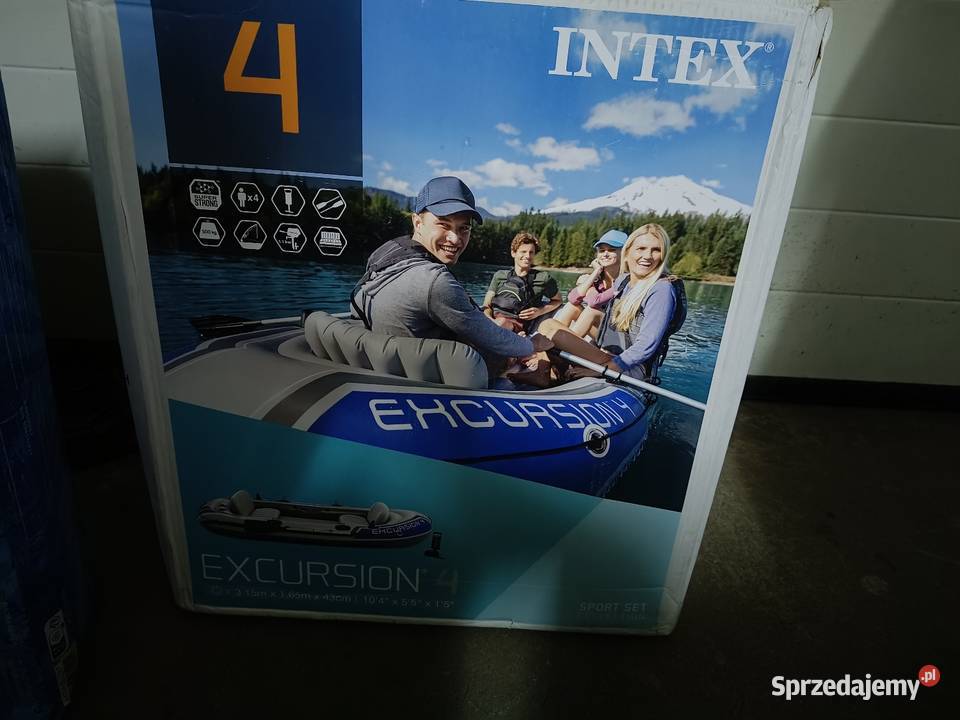 Ponton INTEX 4 lubuskie Drezdenko