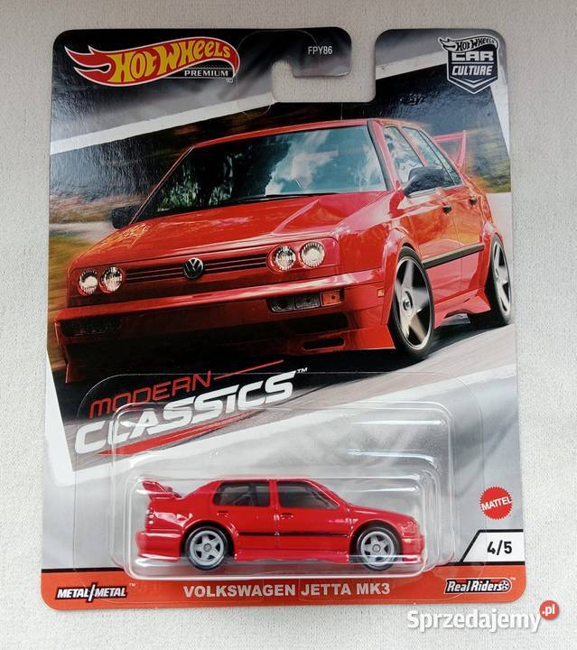 Hot Wheels Premium Volkswagen Jetta MK3 CE  śląskie