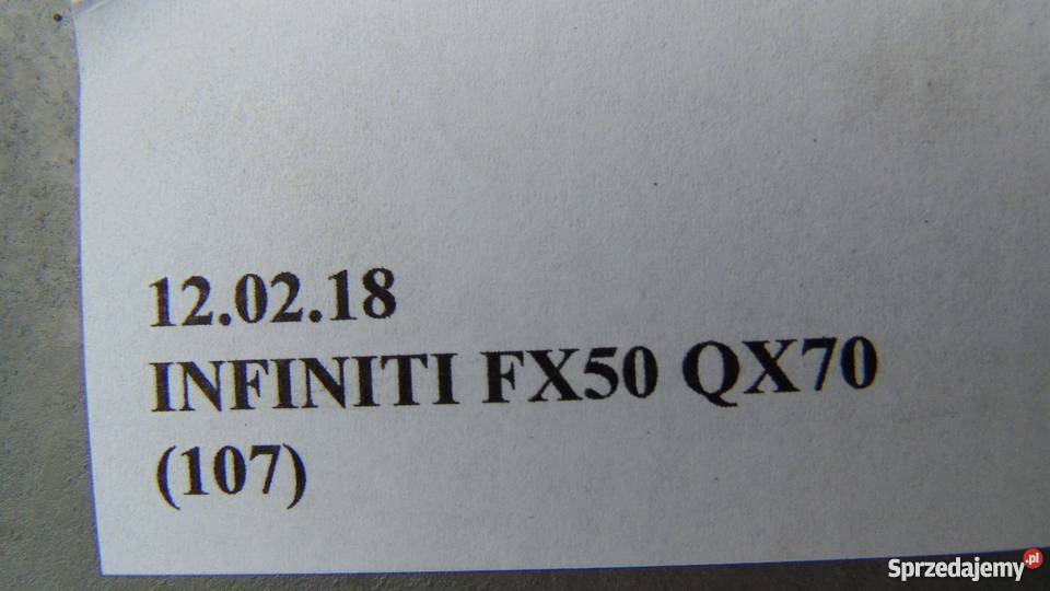 SKRZYNIA BIEGÓW INFINITI FX50 Nowy Tomyśl