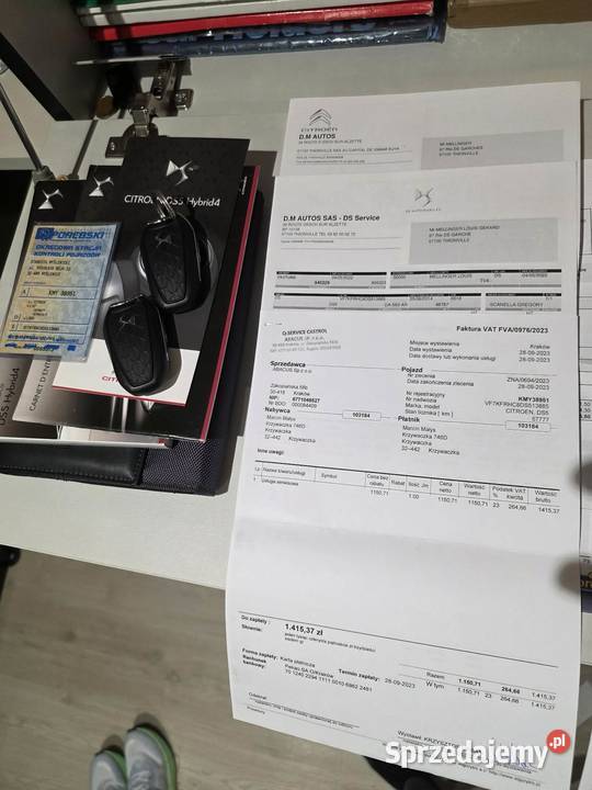 Citron DS5 Hybrid4 EGS6 Pure Pearl