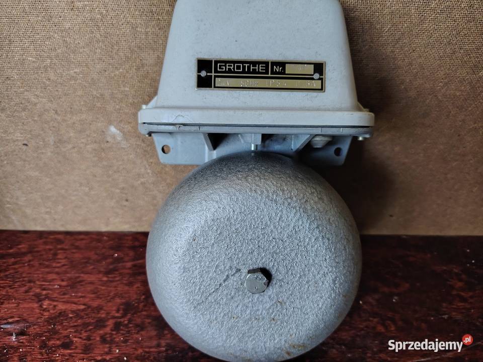 Dzwonek George 24V 50Hz IP54 Poręba