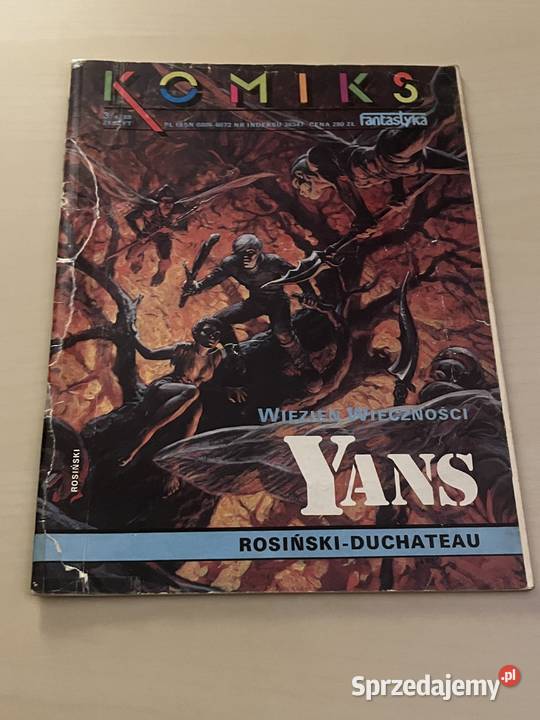KomiksFantastyka 4 31988 Yans Więzień wieczności