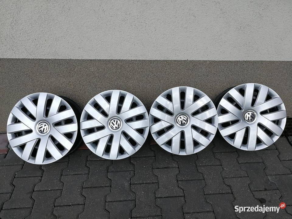 4 x Felgi stalowe kołpaki 15 5x100 VW Audi Skoda Pińczów