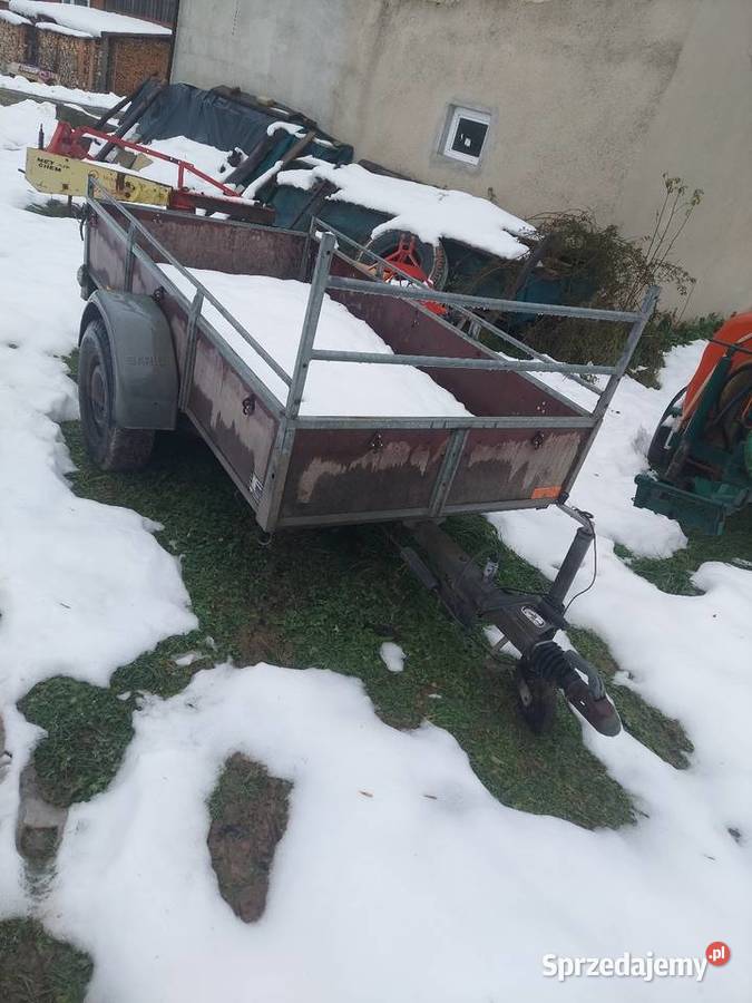 Przyczepka saris przyczepa dmc 1200 kat B podkarpackie Blizne