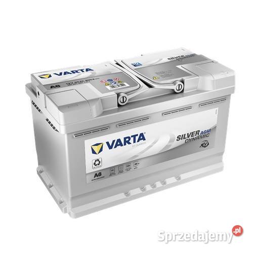 Akumulator VARTA Silver Dynamic AGM STARTSTOP łódzkie Sieradz