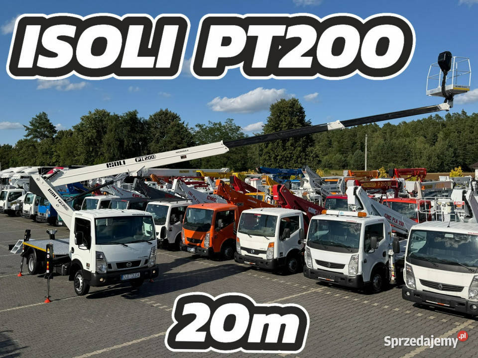 Nissan Cabstar NT400 Zwyżka Podnośnik Koszowy świętokrzyskie Widełki sprzedam