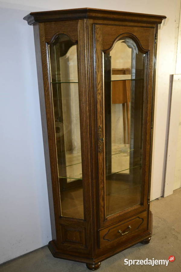 witryna stylowa lustro dąb śląskie Będzin