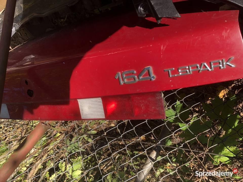 Alfa Romeo 164 drzwi lewe klapa tylna licznik Rok produkcji 1989 Drzwi lubelskie Lublin