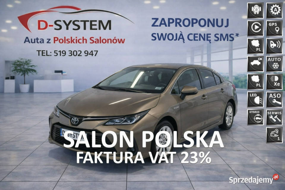 Toyota Corolla 20r Gwarancja BEZWYPADKOWE Salon isofix Corolla Białystok