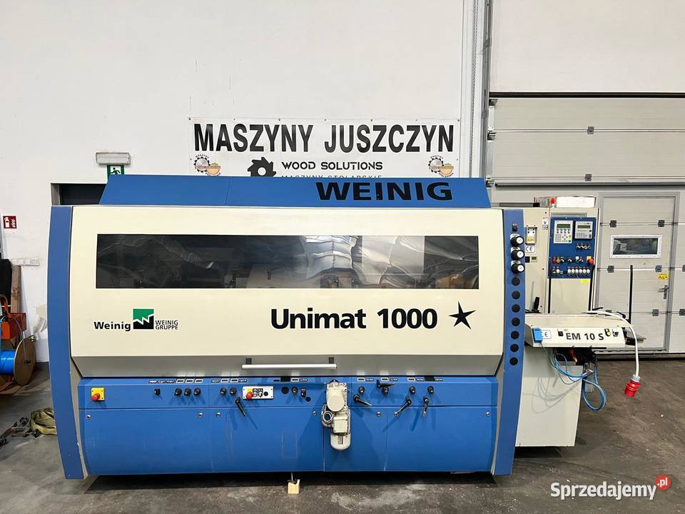 Strugarka czterostronna Weinig Unimat 1000 Star małopolskie Juszczyn