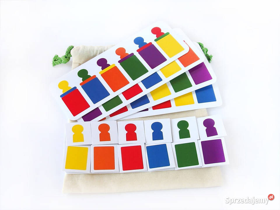 Sorter kolorów ludziki układanka lewopółkulowa 12m+ Zduńska Wola