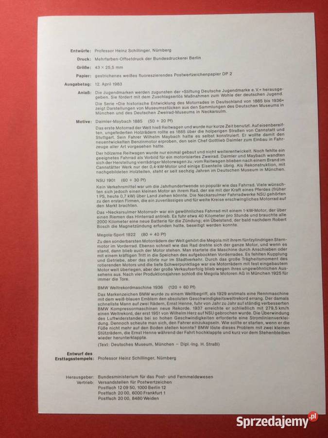 559 Niemieckie Specjalne Znaczki Pocztowe zachodniopomorskie