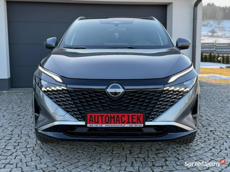 Nissan Qashqai TEKNA NAJBOGATSZA KONFIGURACJA szary Kamienna Góra sprzedam